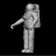 Astronaut_3D_Print_2.jpg Astronaut 3D Model - Space Explorer STL - Cosmonaut Figure Print - Space Suit Design - Rocket Man Model