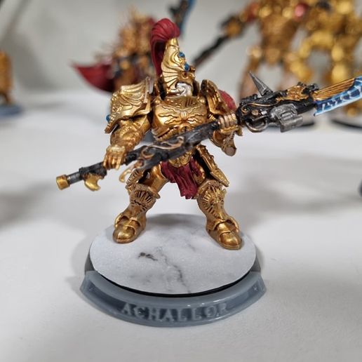 ACHALLOR NAME PLATE 40MM 3D model