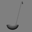 ssref1.png Soup Spoon 3D Model