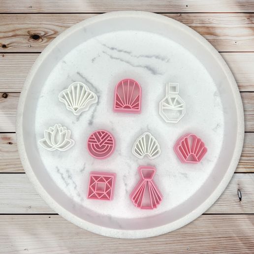 Polymer Clay Cutter Set 3D model