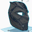 black panther face mk1 (1).png Black Panther Half-Mask