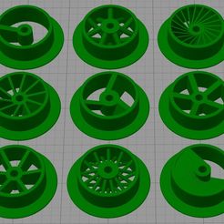 Spool_Hubs.jpg Customisable Filament Spool Holder