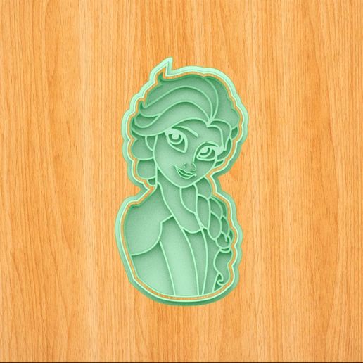 Frozen elsa cutter