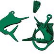 9.jpg pendant  marlin fish two options with diamond and hook
