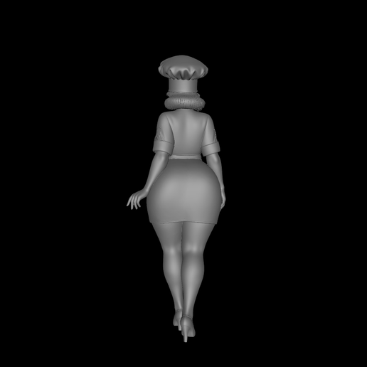🧑‍🍳 gorgeous cook・ STL File for 3D printing・Cults