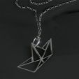 necklace.jpg Ciondolo a forma di barca di carta