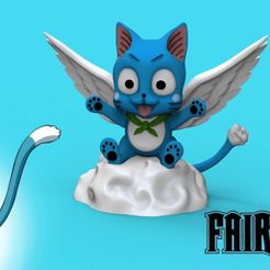 Free 3D file Fairy Tail Guild Logo Key Ring・3D print model to