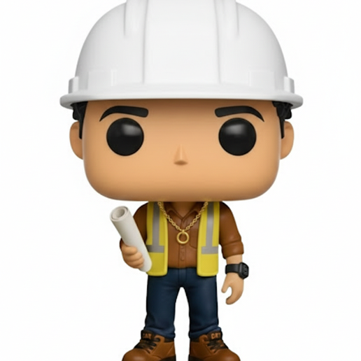 Funko Pop Civil Engineer