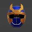 ScreenShot_20240120152021.jpeg Navy Thunder Ranger Ninja Storm Helmet 3D print model