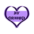 Corazon te quiero.stl MOTHER'S DAY CUTTERS