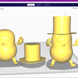 Screenshot_114.png Archivo STL gratis Baby Nut (Baby Mr. Peanut)・Plan imprimible en 3D para descargar, valertale
