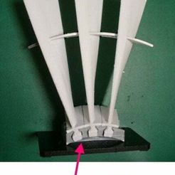 0-Fan-Snubber-Assy01.jpg Free STL file Jet Engine Component; Fan, Metal Blade with Snubber・3D print design to download