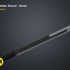 Atreides-Sword-4-0.png Download file Atreides Sword 4 - Dune • 3D printable template, 3D-mon