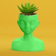 personagemmk3.jpg 3D print Flower pot