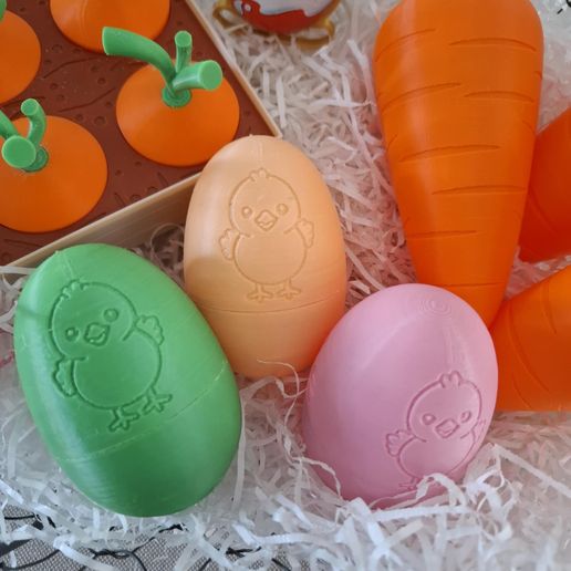 Surprise egg box 3D model