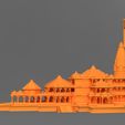Full_combined_Ram_Temple_HQ_Base_250mm_FLAG-(v3~recovered)7.jpg Ayodhya Ram Temple - NO SUPPORTS REQUIRED!
