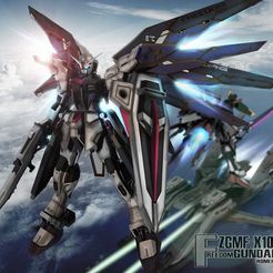 db7de41745937cd2fe188bfad6c25574_display_large.jpg STL-Datei Custom Gundam: Freedom inspired Gundam minus wings. kostenlos・Modell zum 3D-Drucken zum herunterladen