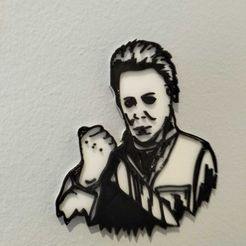 1672824675271.jpg STL file Silhouette of Michael Myers from Halloween.・3D printer model to download