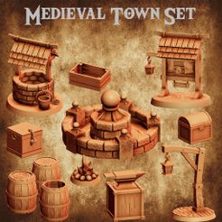 Medieval-Town-Set.jpg Medieval Town Terrain Set 1