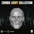 2.png Zombie Army Head Collection For Action Figures