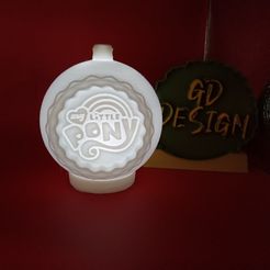 IMG_20231126_175808984.jpg My Little Pony CHRISTMAS ORNAMENT TEALIGHT