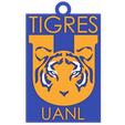 TIGRES.png Archivo OBJ LLAVEROS LIGA MX TODOS LOS EQUIPOS・Modelo para descargar y imprimir en 3D