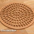 26f20d6e4384384ae05f853432670419_display_large.jpg Free STL file Various Organic Structure Trivets cnc/laser・3D print model to download