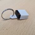 Print_5.jpg Logitech unifying / other micro dongle receiver case keyring