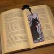 IMG_0478.jpg Romantic Cat Couple - Hueforge Bookmarks - 2
