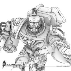 ViewCapture20221213_150532.jpg 3D file TRIBUNUS CELERUM for tabletop games, primary marines, space soldiers・Model to download and 3D print