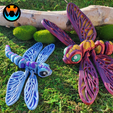 2.png Dragonfly, Floppy Flexi Pal, Stampa in loco, Stampa facile