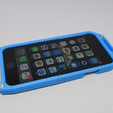 Capture d’écran 2017-05-30 à 16.19.20.png Free STL file Extra Durable Iphone 6/6s Clamshell Phone Case Remix (separated)・3D printable object to download