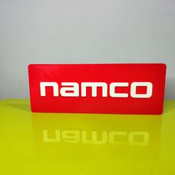 IMG_20230717_232414.jpg Fichier STL Logo Namco・Modèle à imprimer en 3D à télécharger