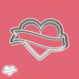 04-2.jpg Valentine's day cookie cutters - #19 - heart (with copy space) (style 9)