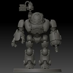 1.jpg 3D-Datei Warhammer 40k - Kastelan-Roboter.・3D-Drucker-Vorlage zum herunterladen, PRiNG