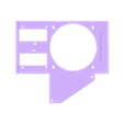 Power Box Fan Adapter -C- (Big Buck connectors Side Mount).stl Модульный дополнительный блок питания