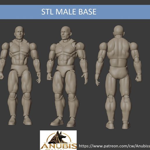 STL Male Base