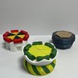 CLOSE.jpg STL file Mechanical Flower Box・Design to download and 3D print