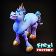 Dan-Sopala-Flexi-Factory_Unicorn2.jpg Файл 3D Flexi Factory Pegasus, Unicorn, Horse и Alicorn・Модель 3D-принтера для скачивания