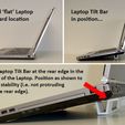 positioning_display_large.jpg "Tilt Bar" angles Laptop Keyboards for improved comfort, ease of use and convenience