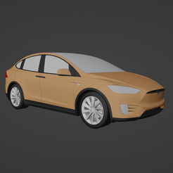 1.png Файл STL Tesla Model X・Модель для загрузки и печати в формате 3D