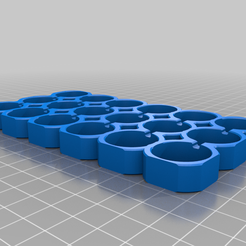 6s-3p_-_One.png Free STL file 21700 and 18650 Cell Holders・3D printable object to download, Pairadime