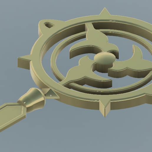 Scaramouche pendant - Genshin Impact 3D model