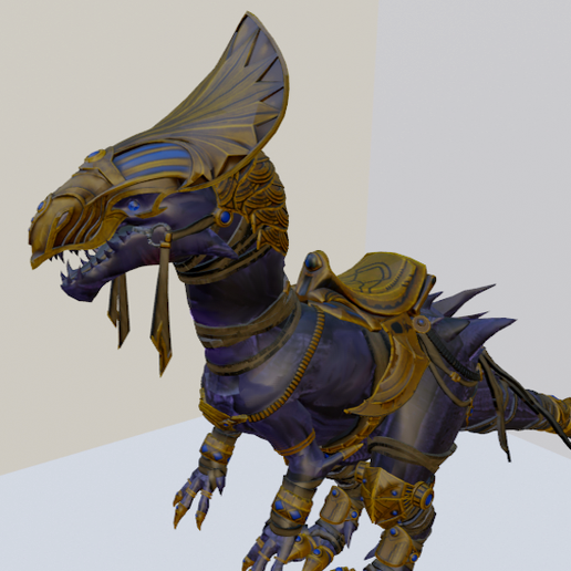 🇪🇬 awakened undead raptor・ STL File for 3D printing・Cults