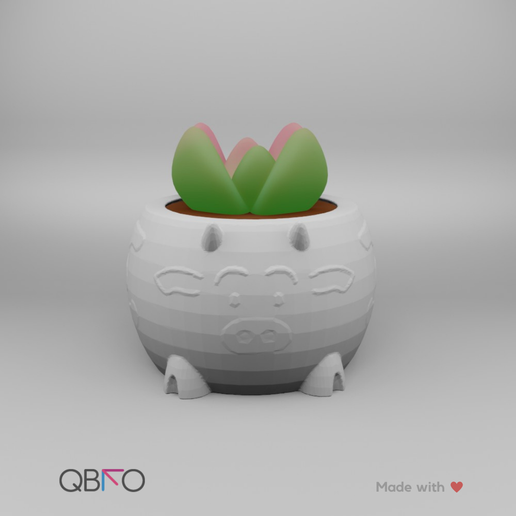 Productos-cults-23.png Descargar archivo STL Little cow planter 3D • Objeto para impresión 3D, QBKO3D