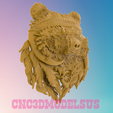 2.png bear head,3D MODEL STL FILE FOR CNC ROUTER LASER & 3D PRINTER