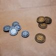 20231112_155106.jpg Board game coins - steampunk/fantasy aesthetics (presupported)
