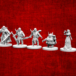 untitled.63.png STL file Descent Lieutenants Base Box・Template to download and 3D print
