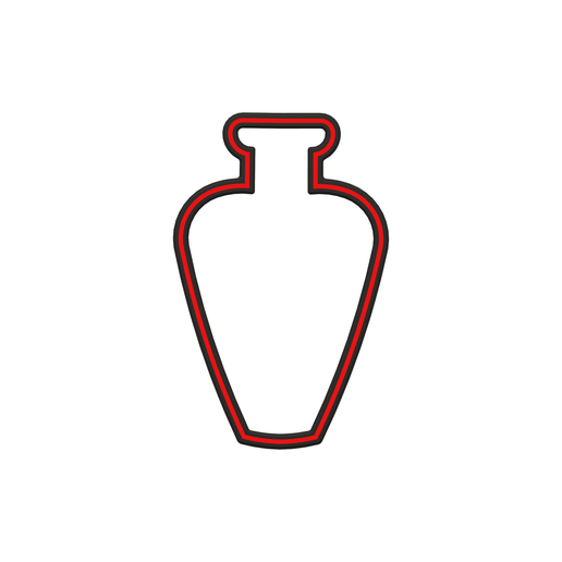 Potion Bottle Cookie Cutter STL File - 4 inches