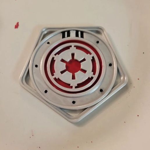 Imperial Law Enforcement Badge Badge 3D model